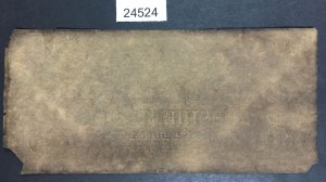 US #1 1852 $5 The Presidents BankWashington D.C. Note- Novelty Copy LOT #24524