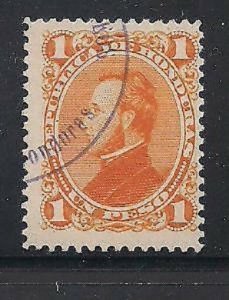 British Honduras Stamps- Scott # 36/A4-1p-Canc/LH-1878