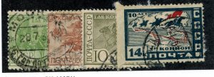 Russia, Scott #431-34, Used, complete set