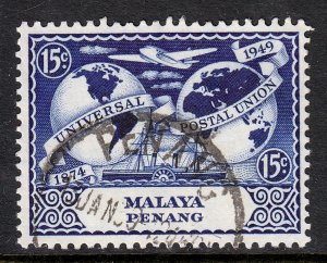 Malaya (Penang) - Scott #24 - Used - SCV $3.75