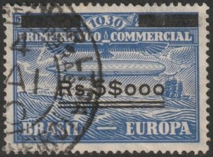 Brazil 1930 Sc 4CL4 air post semi-official used