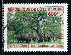 Ivory Coast #1097 Single Used