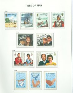 Isle of Man #308-11/314-20 Mint (NH) Single (Complete Set)