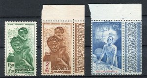 FRENCH COLONIES; 1942-43 early Child Welfare + MINT MNH SET, New Caledonie