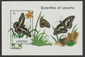 LESOTHO - 1990 - Butterflies - Perf Min Sheet - Mint Never Hinged