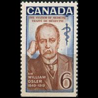 CANADA 1969 - Scott# 495 Physician Osler BP Set of 1 NH