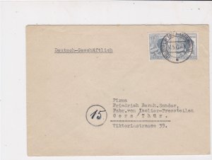 Germany 1948 Allied Occupation to Thuringia Magdeburg Cancel Stamps Cover f23205