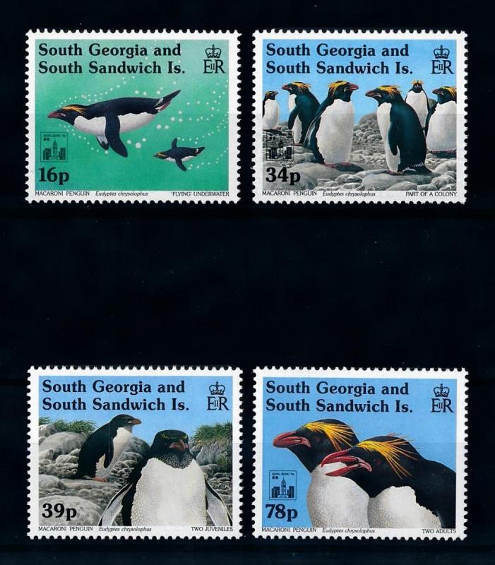 [71785] South Georgia 1994 Birds Macaroni Penguins Hong Kong Expo  MNH