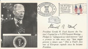 Gerald Ford Visits NATO