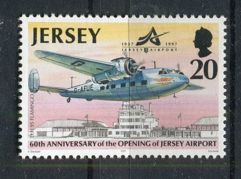 JERSEY; 1997 early Airmail AIRCRAFT issue fine MINT MNH unmounted value