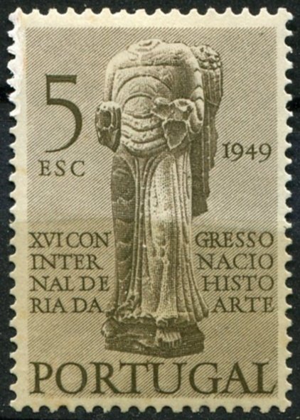 Portugal Sc#712 MH/Unused, 5e ol brn, International Congress of History and A...