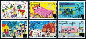 Anguilla #305-310 Set of 6 MNH