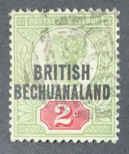 BRITISH BECHUANALAND 1897 2d  SG62 FINE USED