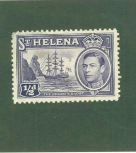 ST HELENA 118 THIN MH BIN$ 0.50 