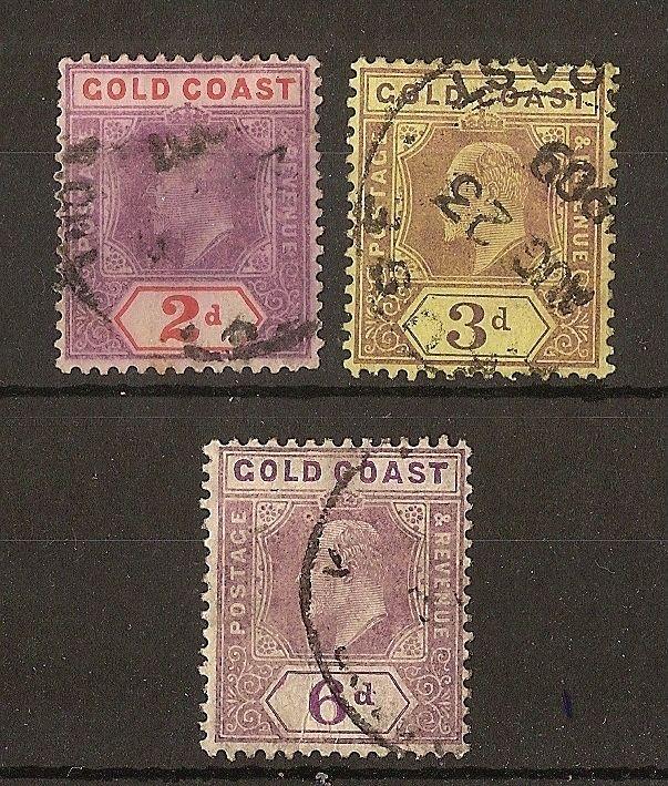 Gold Coast 1904-13 MCA WMK Fine Used (3v)