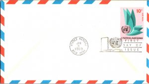 United Nations, New York, Worldwide First Day Cover, Worldwide Postal Stationary