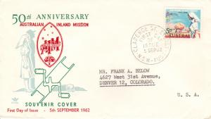 Australia Scott 346 Typewritten Address.