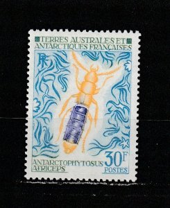 French Southern and Antarctic Territories  Scott#  49  MNH  (1971 Insect)