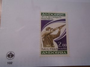 Andorra  French  #  249  MNH