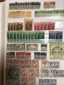 NEW ZEALAND; 1880s-1950s ACCUMULATION fine mixed Mint & used LOT 100s