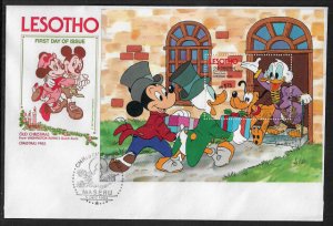 Lesotho #420 Used First Day Cover - Disney