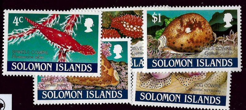 Solomon Islands SC#666-670 MNH VF...Worth a Bid!