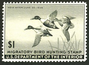 U.S. #RW12 MINT OG NH