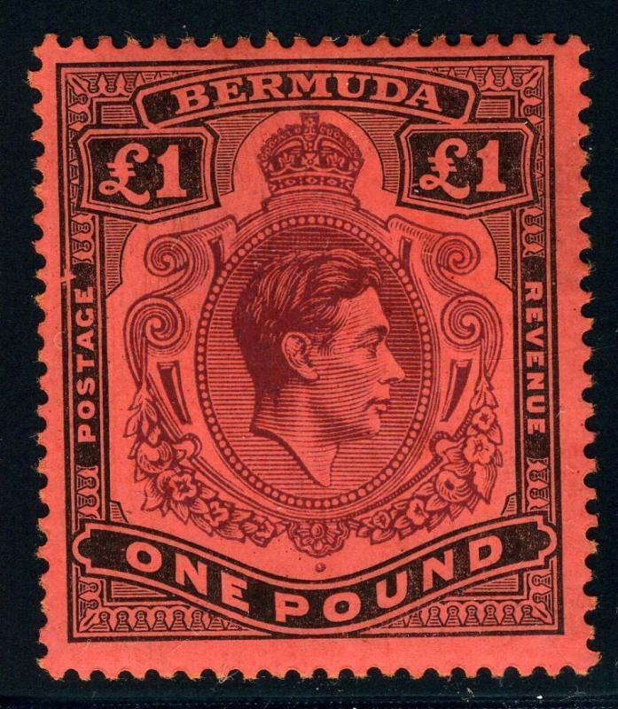 BERMUDA SC# 128a SG# 121 MINT HINGED AS SHOWN