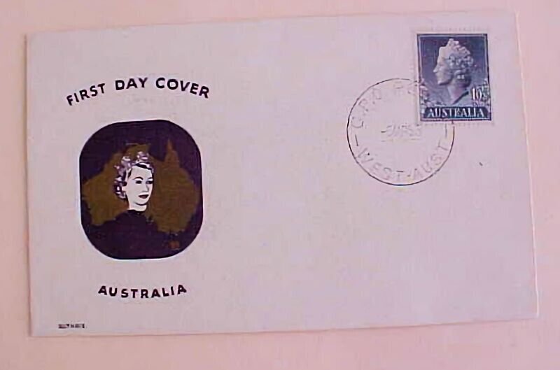 AUSTRALIA  PERTH FDC 1955 MARCH 9