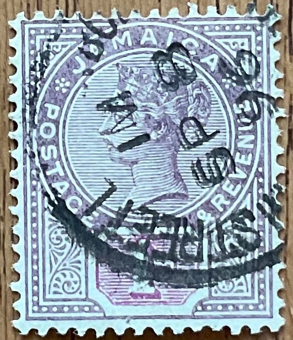 Jamaica #24 Used CDS Single Queen Victoria