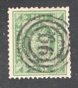 Denmark #O5   99 Fredensborg cancel, Used VF,  CV  $600.00  ...   1670946