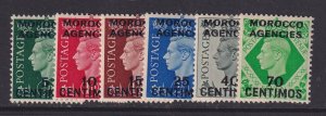 Morocco Agencies, Scott 83-88 (SG 153-158), MHR