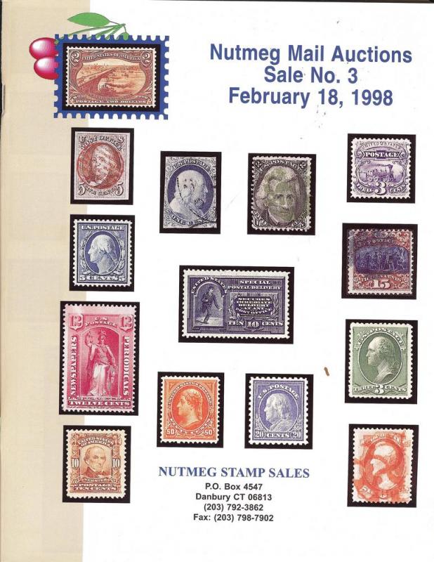 Nutmeg Stamps Sales - United States Stamps and Postal His...