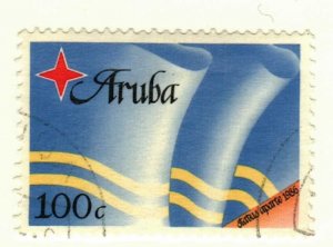 Aruba #21 used Flag