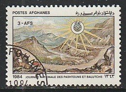 1984 Afghanistan - Sc 1078 - used VF - 1 single - Pashto's & Balutchi Day
