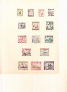 RHODESIA AND NYASALAND 1959 COMPLETE SET to £1 USED