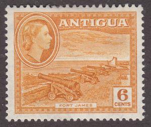 Antigua 113 Fort James 6¢ 1953