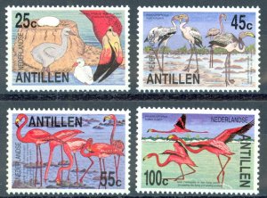 Netherlands Antilles Sc# 527-530 MNH 1985 Flamingos