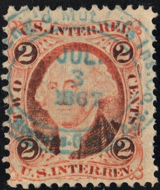 R15c 2¢ Revenue: Internal Revenue (1862) Used/CDS