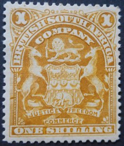 Rhodesia 1898 One Shilling SG 84 mint