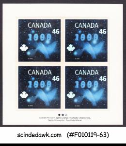 CANADA - 1999 MILLENNIUM DOVE - HOLOGRAM - MIN/SHT MNH