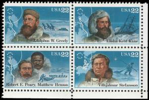 # 2220-2223 MINT NEVER HINGED ARCTIC EXPLORERS