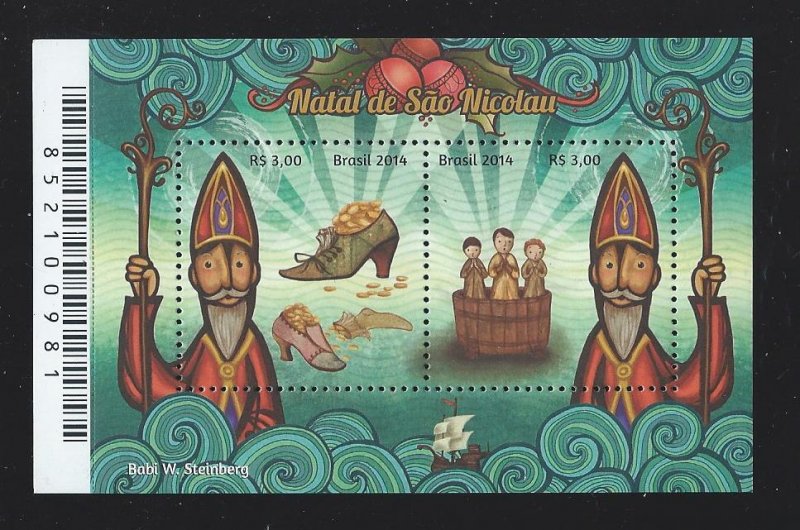 Brazil sheetlet mnh sc  3288