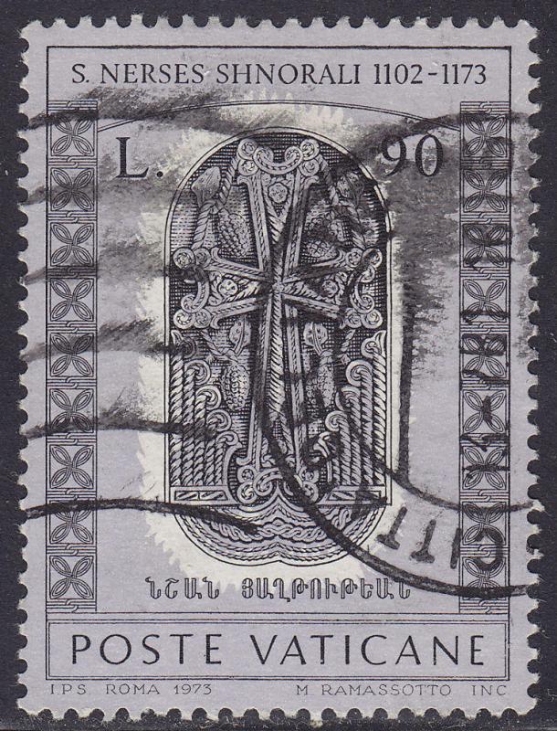 Vatican City 546 St. Nerses Shnorali 1973