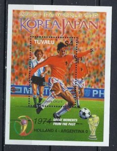 Tuvalu 890 MNH 2002 World Cup Soccer