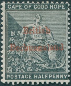 Bechuanaland 1885 ½d grey-black SG1 unused