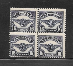 #C5 MNH Air Mail 16¢ Block of 4