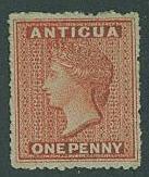 Antigua SC# 3 (SG#7) Queen Victoria, 1 pence, mint no gum