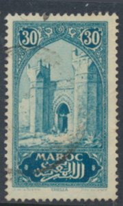 French Morocco   SC# 100  Used    see details and scans 