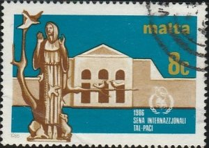 Malta, #674  Used From 1986